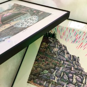 Paul Roden Framed Gift Set | Fine Art Prints | 8″ x 8″ | Editioned