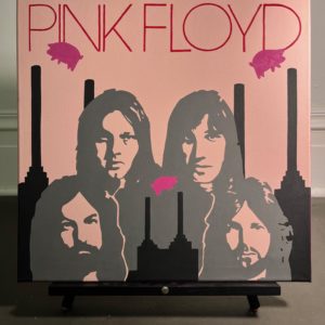Pink Floyd Animals | Large 20″ Painting | Editioned