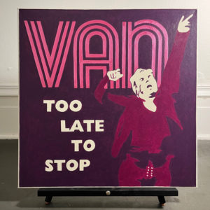 Van Morrison | The Last Waltz | Large 20″ Painting | Exclusive