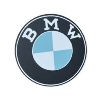 Large 24″ BMW 1950’s Logo | Hand painted; Round